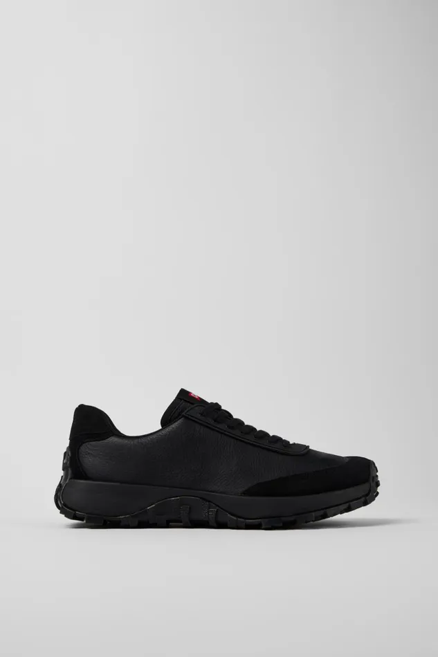Men Drift Trail VIBRAM Black Leather And Nubuck Sneakers Camper Sneakers Men Drift Trail VIBRAM Black Leather And Nubuck Sneakers Camper Sneakers