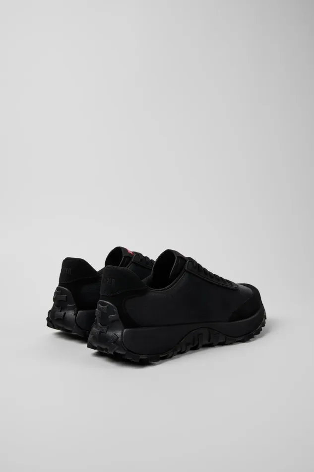 Men Drift Trail VIBRAM Black Leather And Nubuck Sneakers Camper Sneakers Men Drift Trail VIBRAM Black Leather And Nubuck Sneakers Camper Sneakers