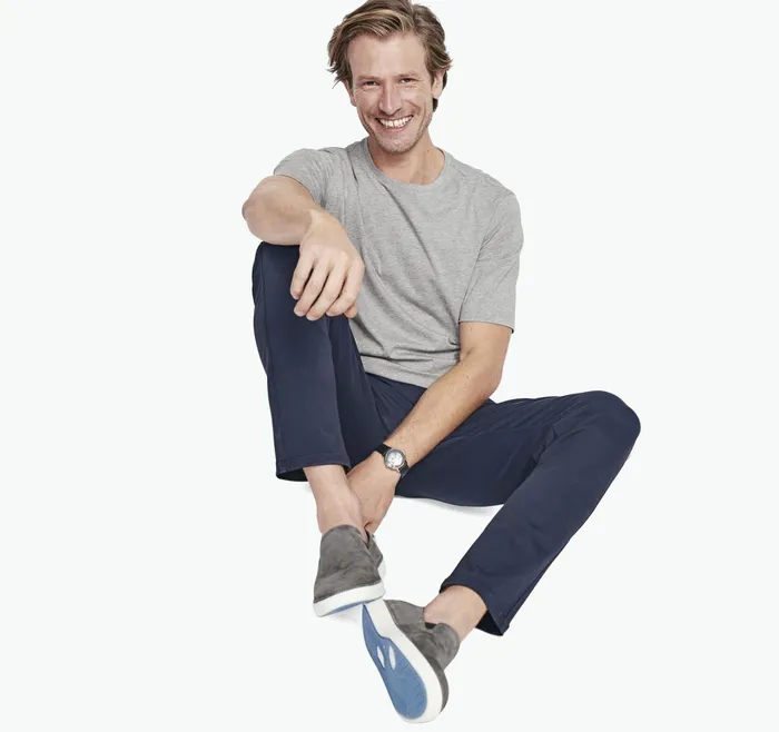 Men Essential Tee Heather Gray JohnstonandMurphy Polos and Tees Men Essential Tee Heather Gray JohnstonandMurphy Polos and Tees