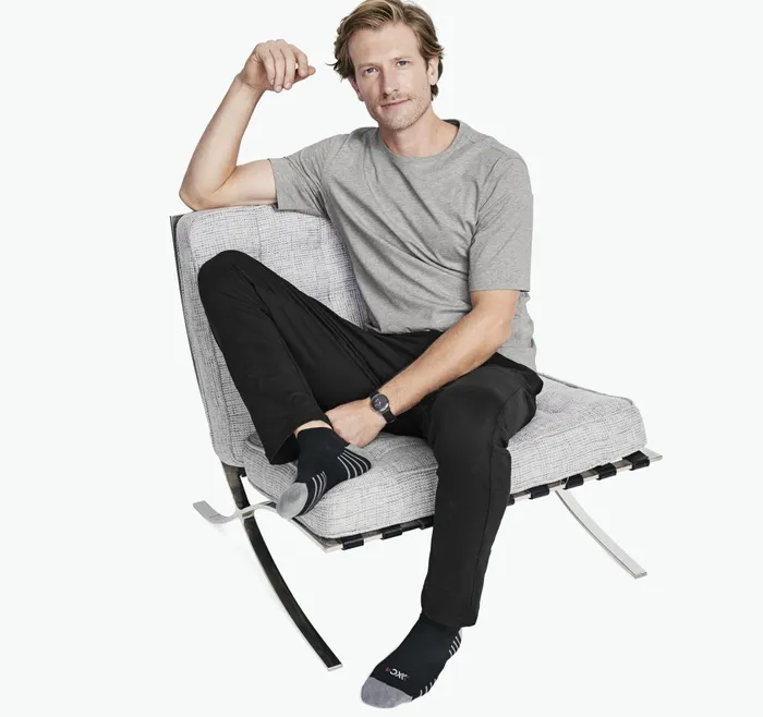 Men Essential Tee Heather Gray JohnstonandMurphy Polos and Tees Men Essential Tee Heather Gray JohnstonandMurphy Polos and Tees
