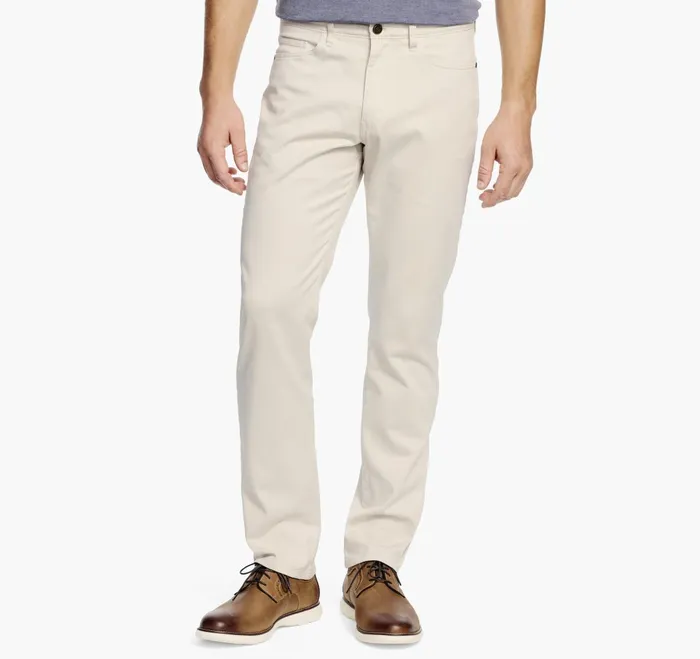 Men FivePocket Pants Stone JohnstonandMurphy Pants and Jeans