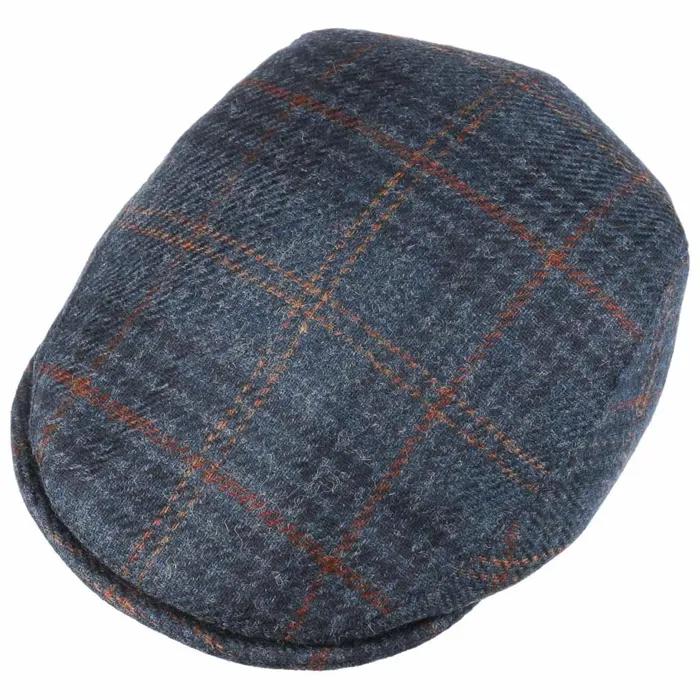 Men Flat Caps Mayser Frankie Soft Shetland Wool Flat Cap Dark Blue Men Flat Caps Mayser Frankie Soft Shetland Wool Flat Cap Dark Blue