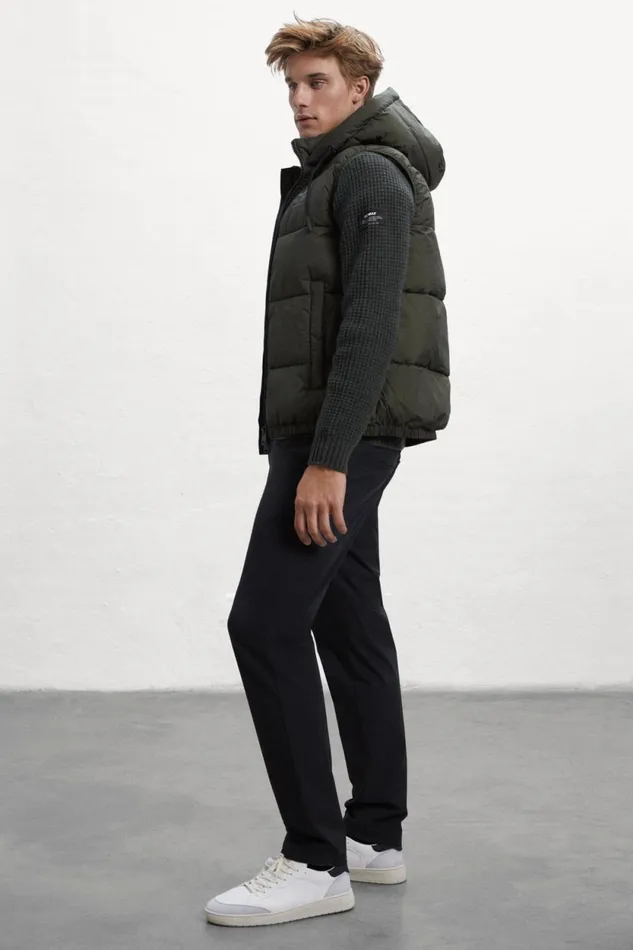 Men Green Dablam Vest Ecoalf Vests