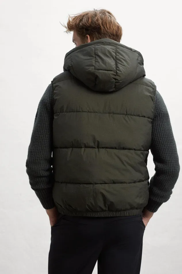 Men Green Dablam Vest Ecoalf Vests