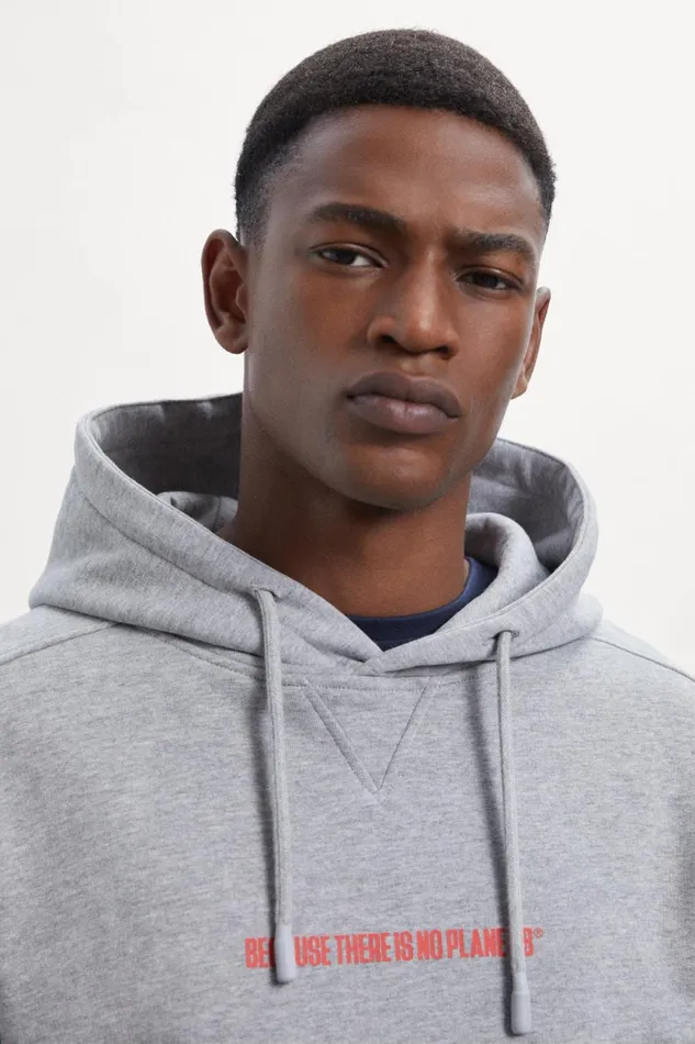 Men Grey Barca Sweatshirt Ecoalf Sweatshirts