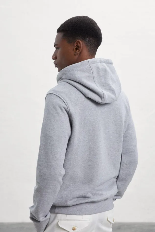Men Grey Barca Sweatshirt Ecoalf Sweatshirts