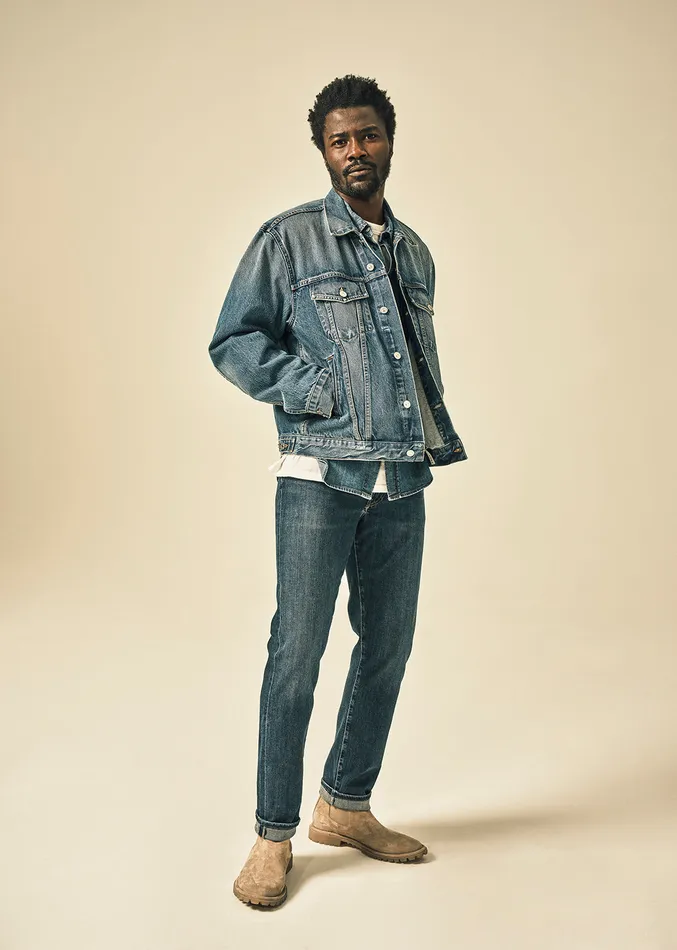 Men Jackets Citizens Of Humanity Bamford Denim Jacket In Siren