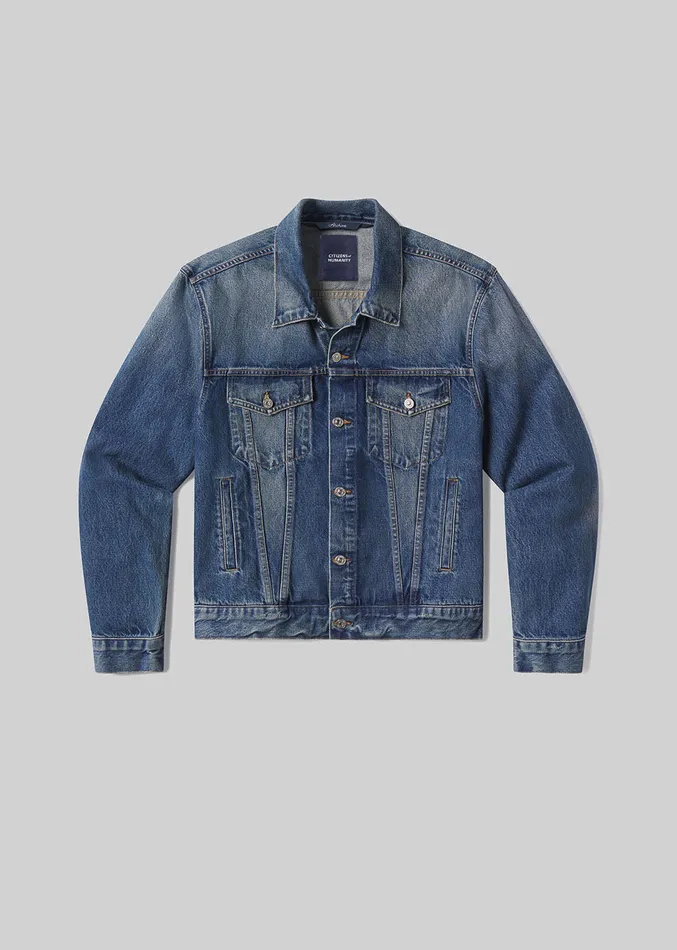 Men Jackets Citizens Of Humanity Bamford Denim Jacket In Siren