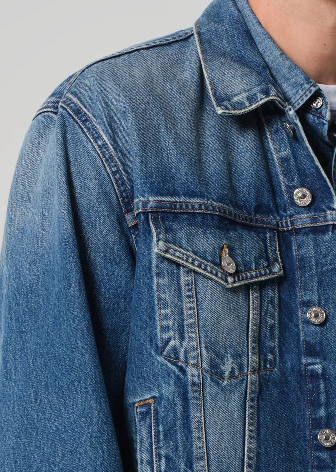 Men Jackets Citizens Of Humanity Bamford Denim Jacket In Siren