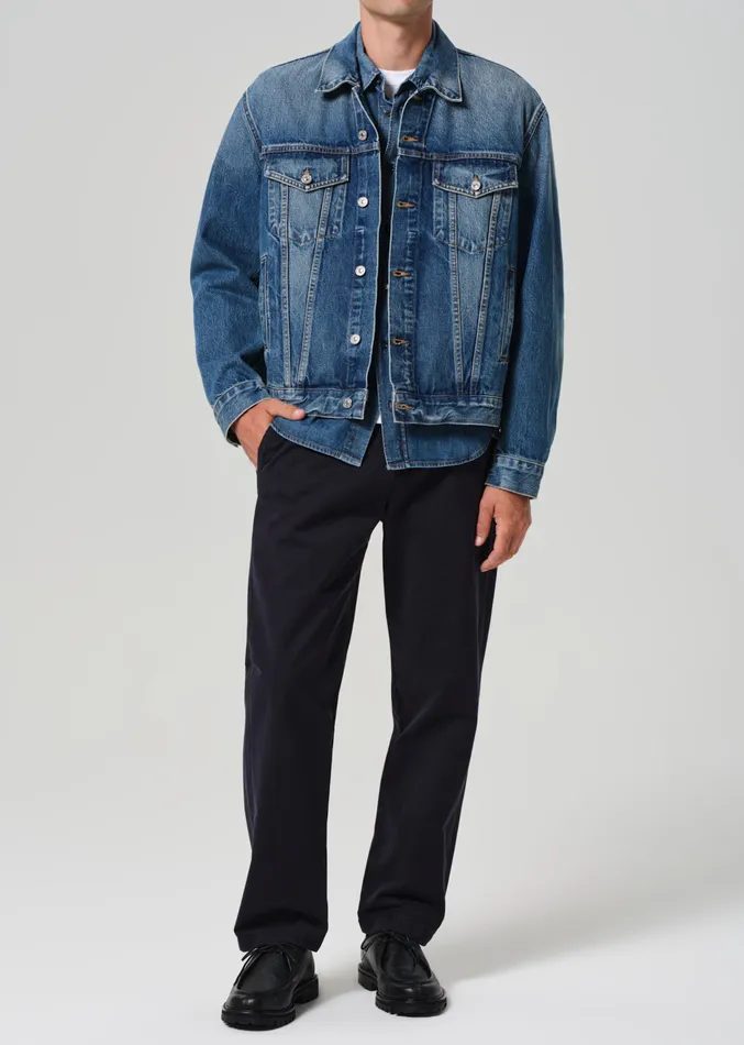 Men Jackets Citizens Of Humanity Bamford Denim Jacket In Siren