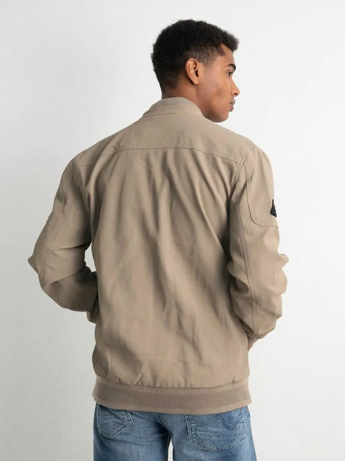 Men Jackets Petrol Industries Biker Jacket Wild Dessert