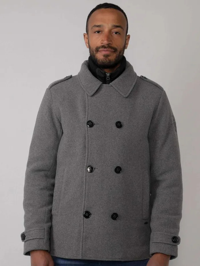 Men Jackets Petrol Industries Classic Jacket Light Slate Melee