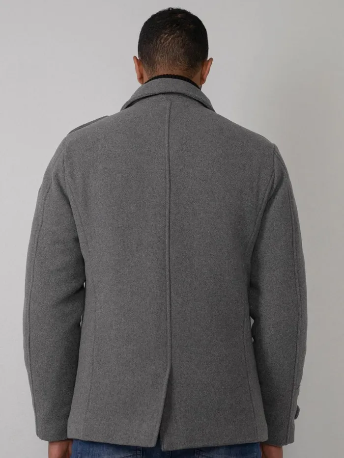 Men Jackets Petrol Industries Classic Jacket Light Slate Melee