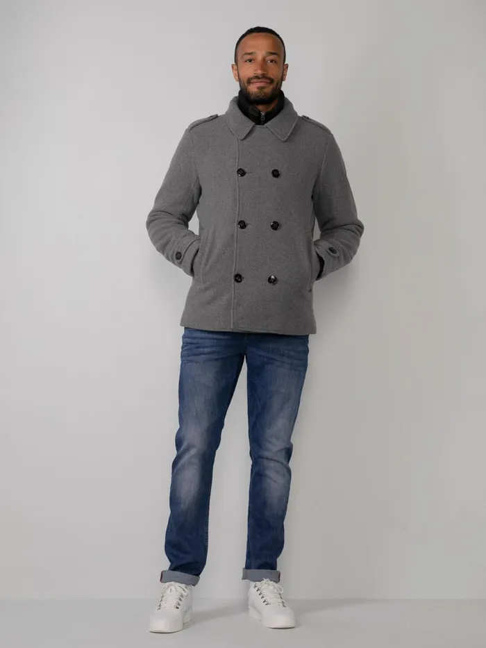 Men Jackets Petrol Industries Classic Jacket Light Slate Melee