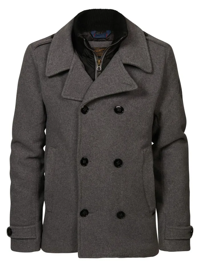 Men Jackets Petrol Industries Classic Jacket Light Slate Melee