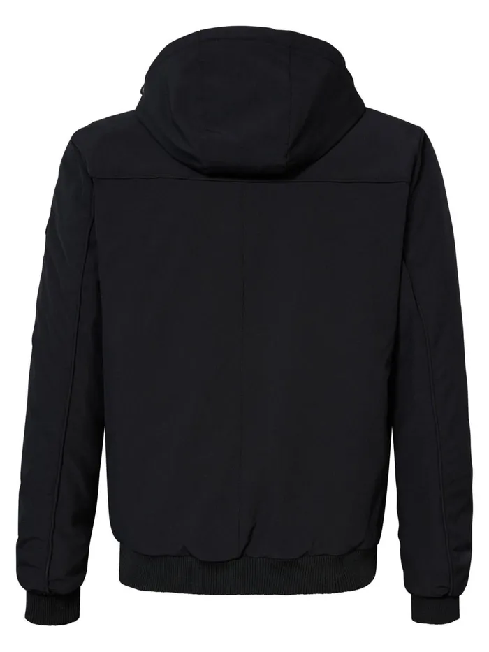 Men Jackets Petrol Industries Sporty Winter Jacket Black