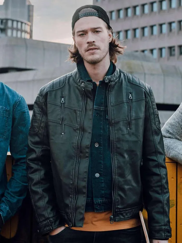 Men Jackets Petrol Industries Sustainable Biker Jacket Black