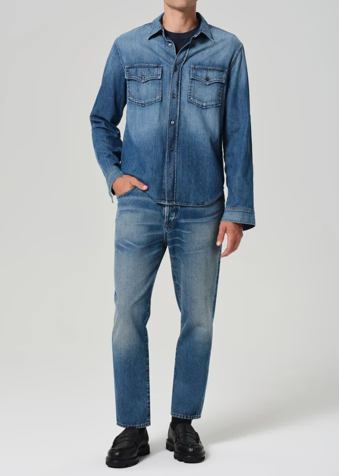Men Jeans Citizens Of Humanity Finn Relaxed Taper Archive In Marshall