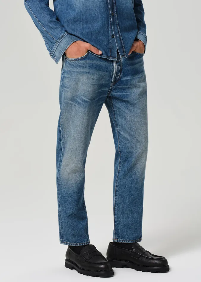 Men Jeans Citizens Of Humanity Finn Relaxed Taper Archive In Marshall