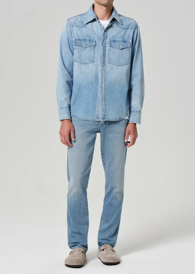 Men Jeans Citizens Of Humanity Gage Slim Straight Archive In Bauhaus