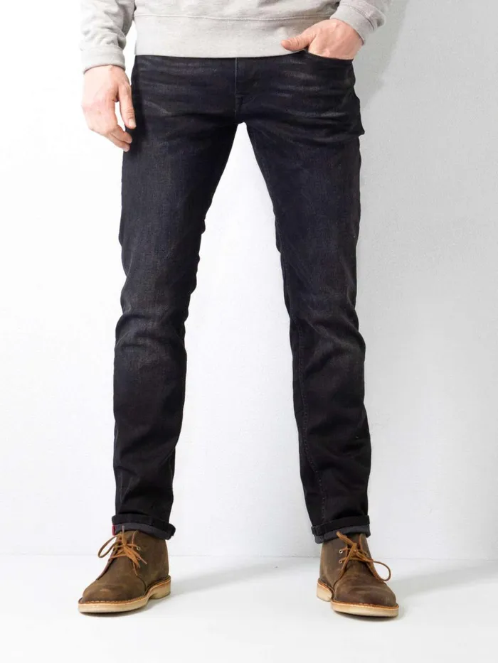 Men Jeans Petrol Industries Russel Regular TaperedFit Black Stone