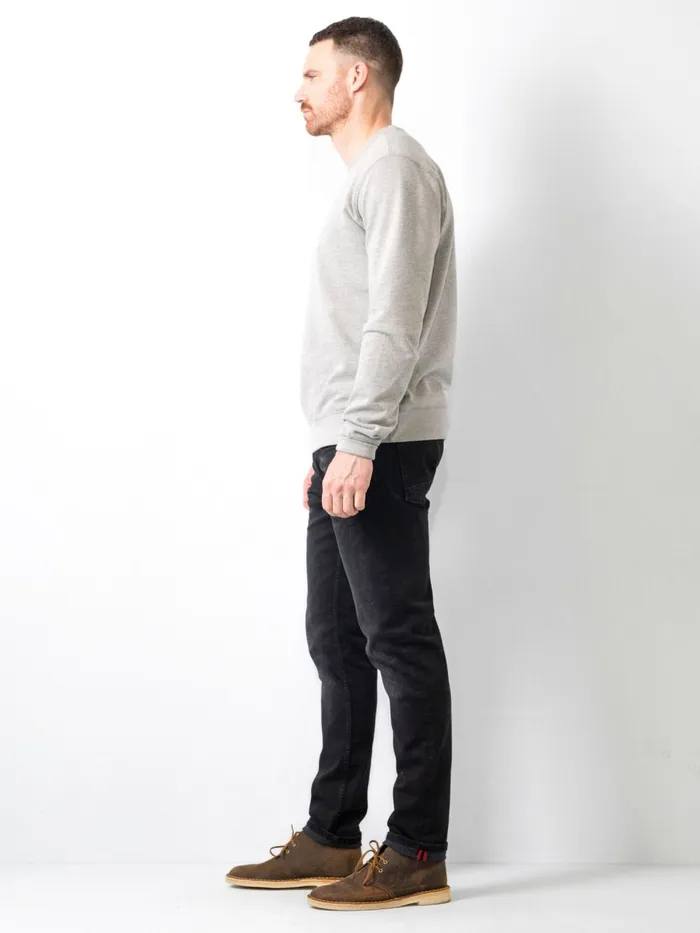 Men Jeans Petrol Industries Russel Regular TaperedFit Black Stone