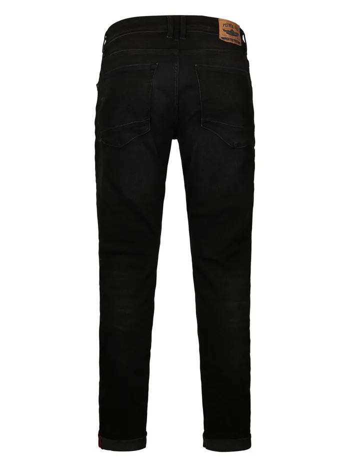 Men Jeans Petrol Industries Russel Regular TaperedFit Black Stone