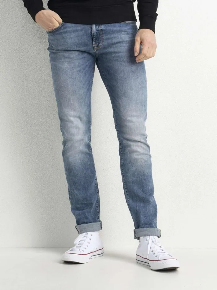 Men Jeans Petrol Industries Seaham FutureProof SlimFit Light Indigo