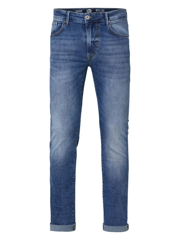 Men Jeans Petrol Industries Seaham FutureProof SlimFit Light Indigo Men Jeans Petrol Industries Seaham FutureProof SlimFit Light Indigo