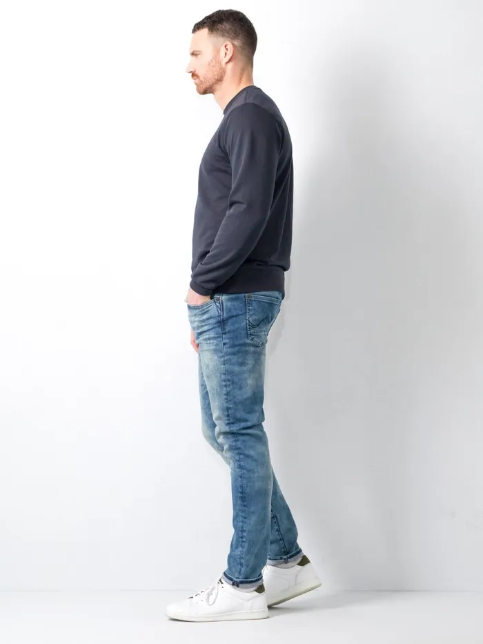 Men Jeans Petrol Industries Seaham SlimFit Green Shadow