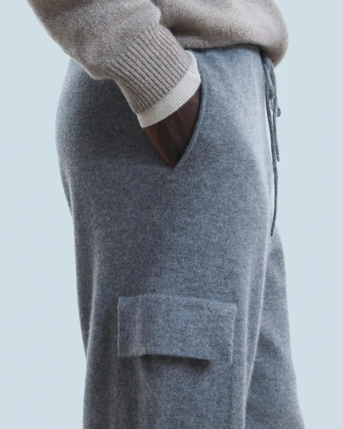 Men Joggers From Future Large Joggers Dark Heather Gray