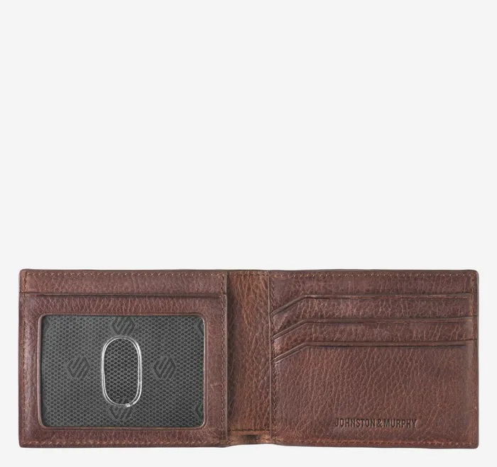 Men Kingston Billfold Wallet Mahogany JohnstonandMurphy Wallets Men Kingston Billfold Wallet Mahogany JohnstonandMurphy Wallets
