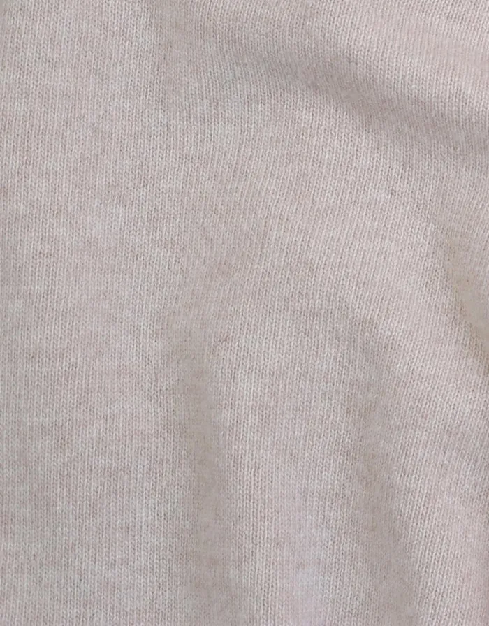 Men Knit Sweaters Colorful Standard Light Merino Wool Crew Ivory White