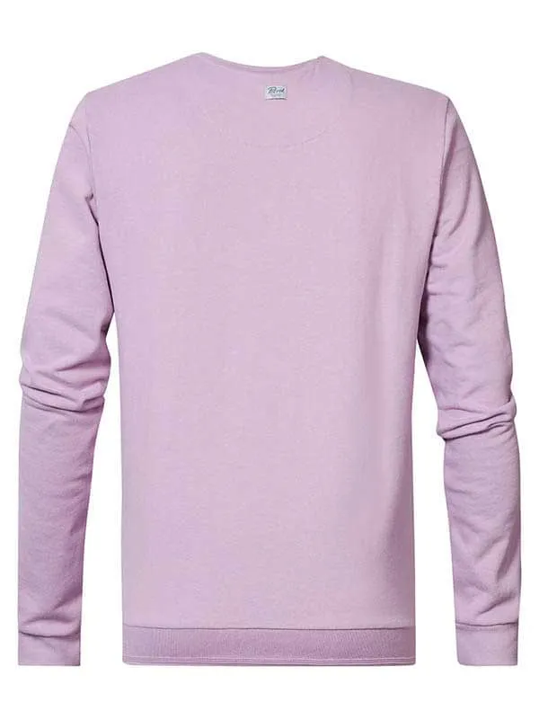 Men Knits and Sweats Petrol Industries Classic Pullover Summer Lilac