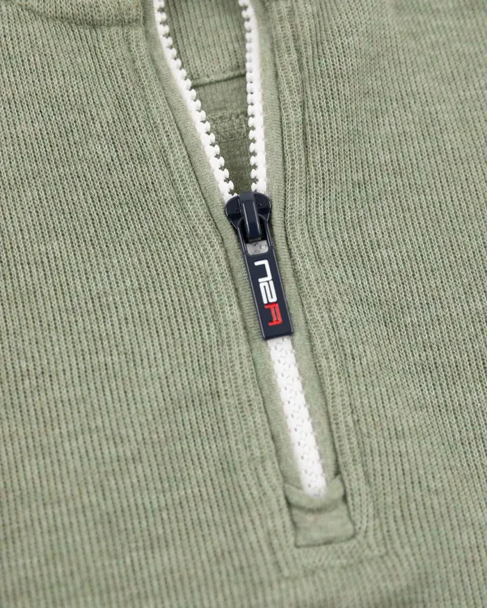 Men Knitwear NZA New Zealand Auckland Green Half Zip Sweat 8211 Sage Men Knitwear NZA New Zealand Auckland Green Half Zip Sweat 8211 Sage
