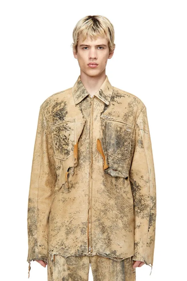 Men LSavage Beigeblack Diesel Outerwear And Jackets Men LSavage Beigeblack Diesel Outerwear And Jackets