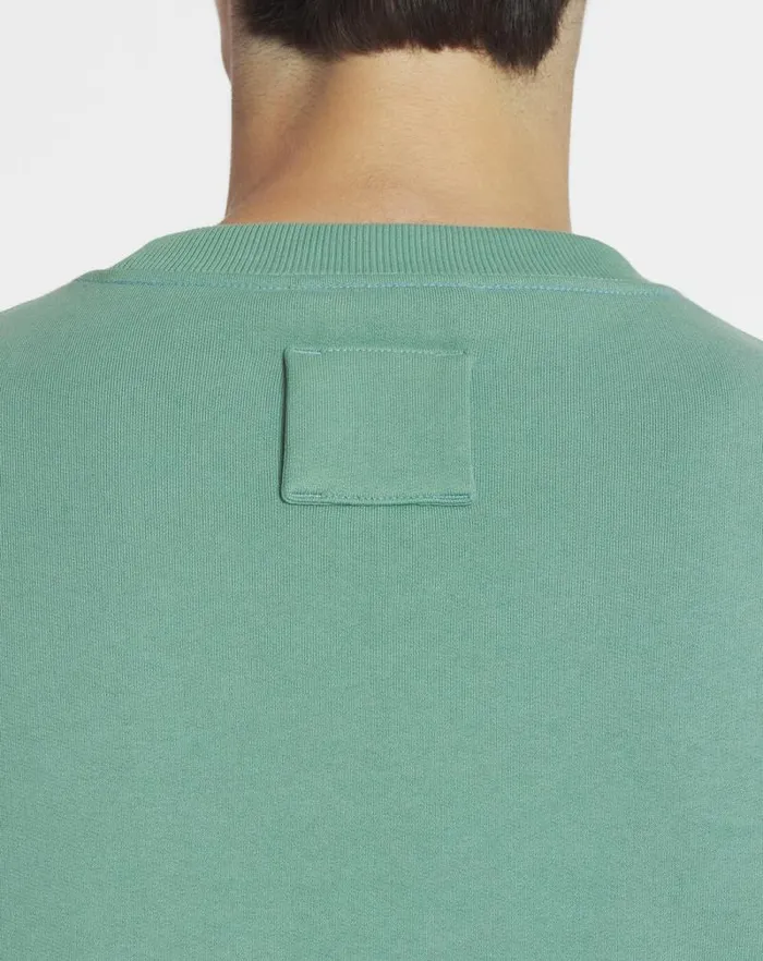 Men Lanvin Knitwear and Sweatshirts Printed Sweatshirt Vert De Gris Men Lanvin Knitwear and Sweatshirts Printed Sweatshirt Vert De Gris