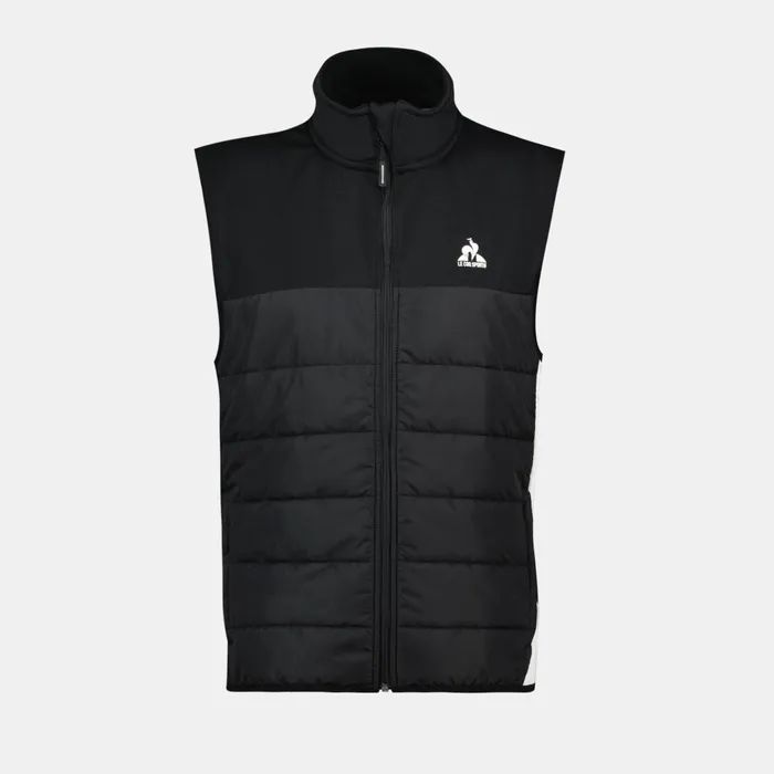 Men Le Coq Sportif Jackets Contemporain Doudoune Sans Manche Homme