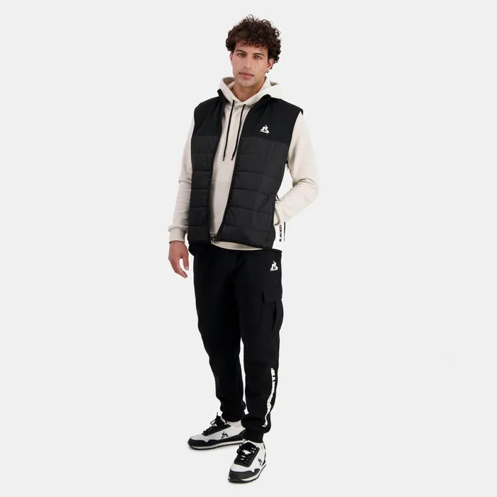 Men Le Coq Sportif Jackets Contemporain Doudoune Sans Manche Homme