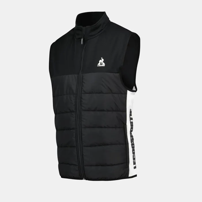 Men Le Coq Sportif Jackets Contemporain Doudoune Sans Manche Homme
