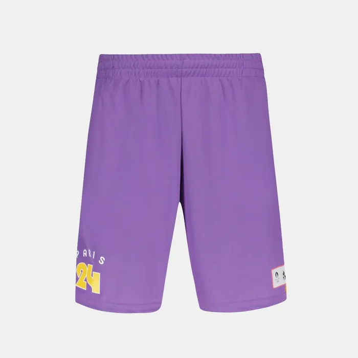 Men Le Coq Sportif Shorts Paris 2024 Shorts Chive Blossom