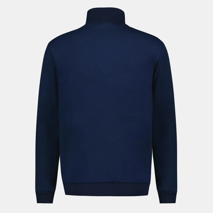 Men Le Coq Sportif Sweatshirts Ton Sur Ton ZipUp Sweatshirtshirt Dark Velvet