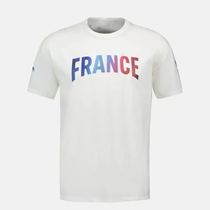 Men Le Coq Sportif Tshirts And Tops France039s Olympic Team TShirt Marshmallow