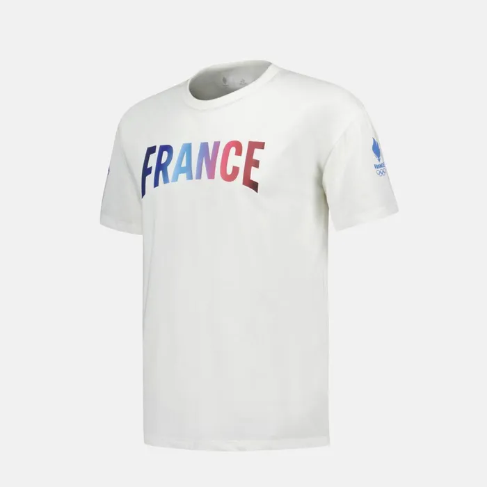 Men Le Coq Sportif Tshirts And Tops France039s Olympic Team TShirt Marshmallow