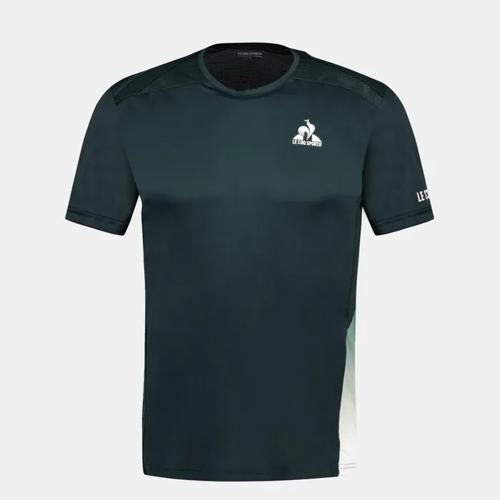 Men Le Coq Sportif Tshirts And Tops Performance Tennis TShirt Scarab