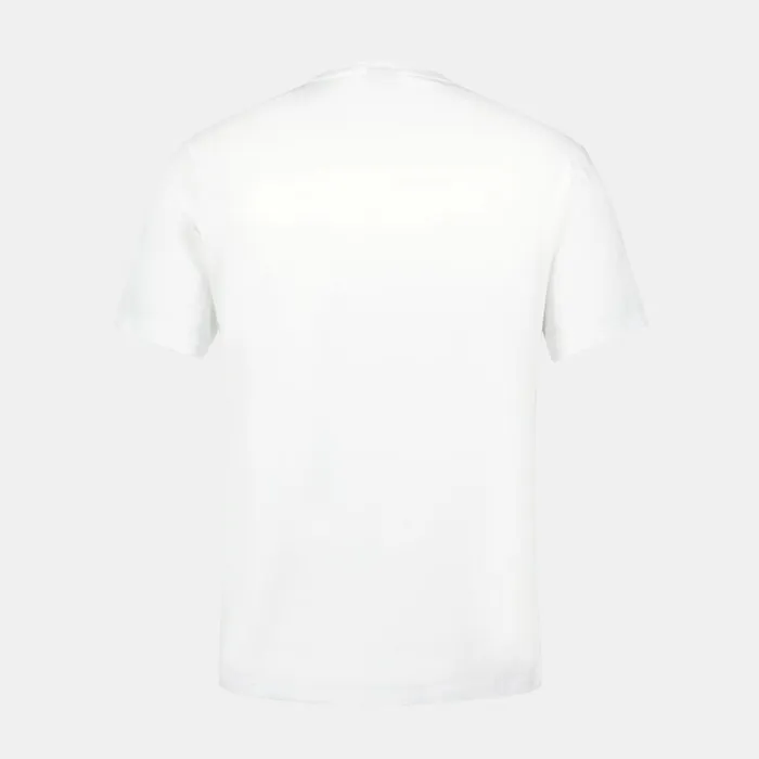 Men Le Coq Sportif Tshirts And Tops Tennis TShirt Nowrouge Elecbleu Elec