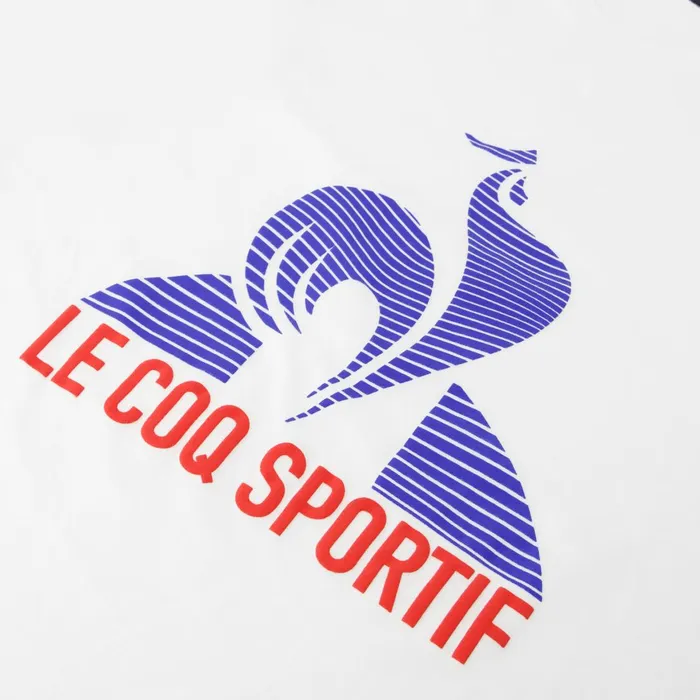 Men Le Coq Sportif Tshirts And Tops Tennis TShirt Nowrouge Elecbleu Elec