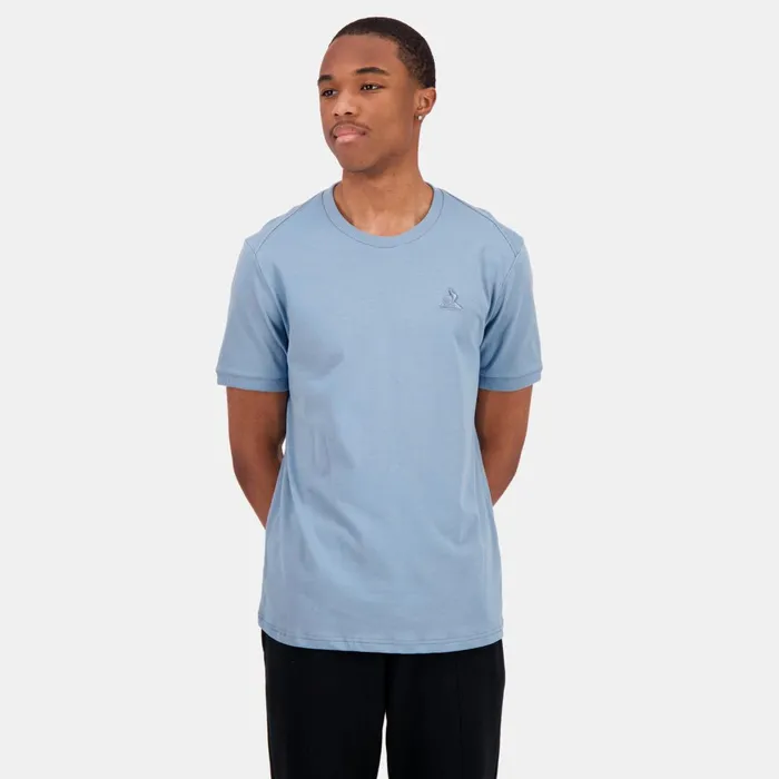 Men Le Coq Sportif Tshirts And Tops Ton Sur Ton TShirt Faded Denim