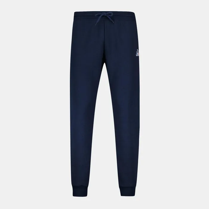 Men Le Coq Sportif Trousers And Joggers Essentiels Pantalon Regular Bleu Marine Homme Dress Blues