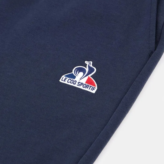 Men Le Coq Sportif Trousers And Joggers Essentiels Pantalon Regular Bleu Marine Homme Dress Blues